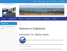 Tablet Screenshot of oughterardtourism.com